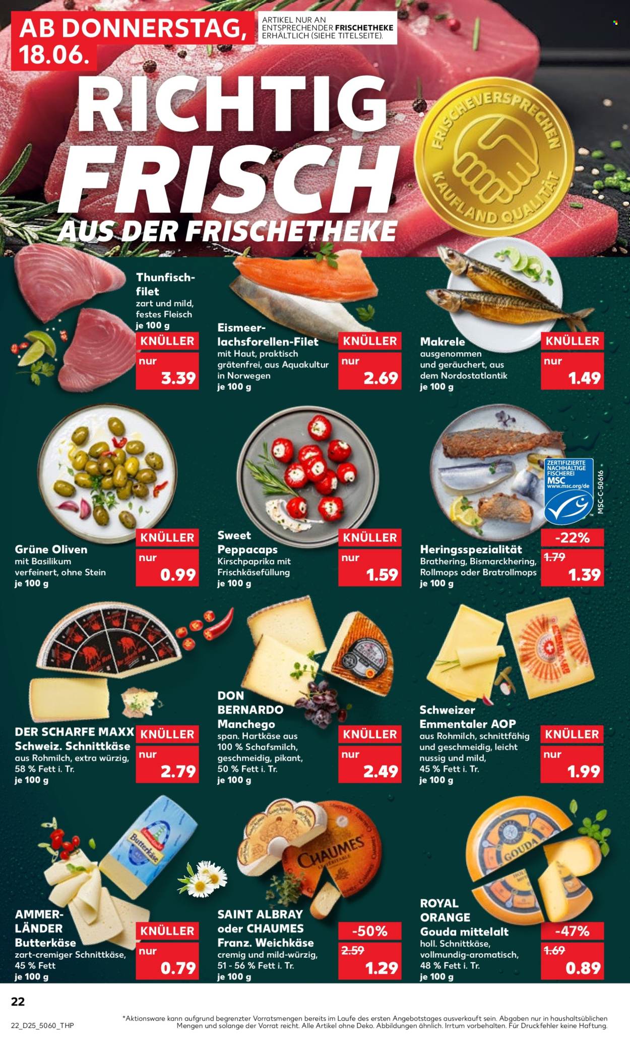 Kaufland Prospekte  - 18.06.2026 - 24.06.2026. Seite 22