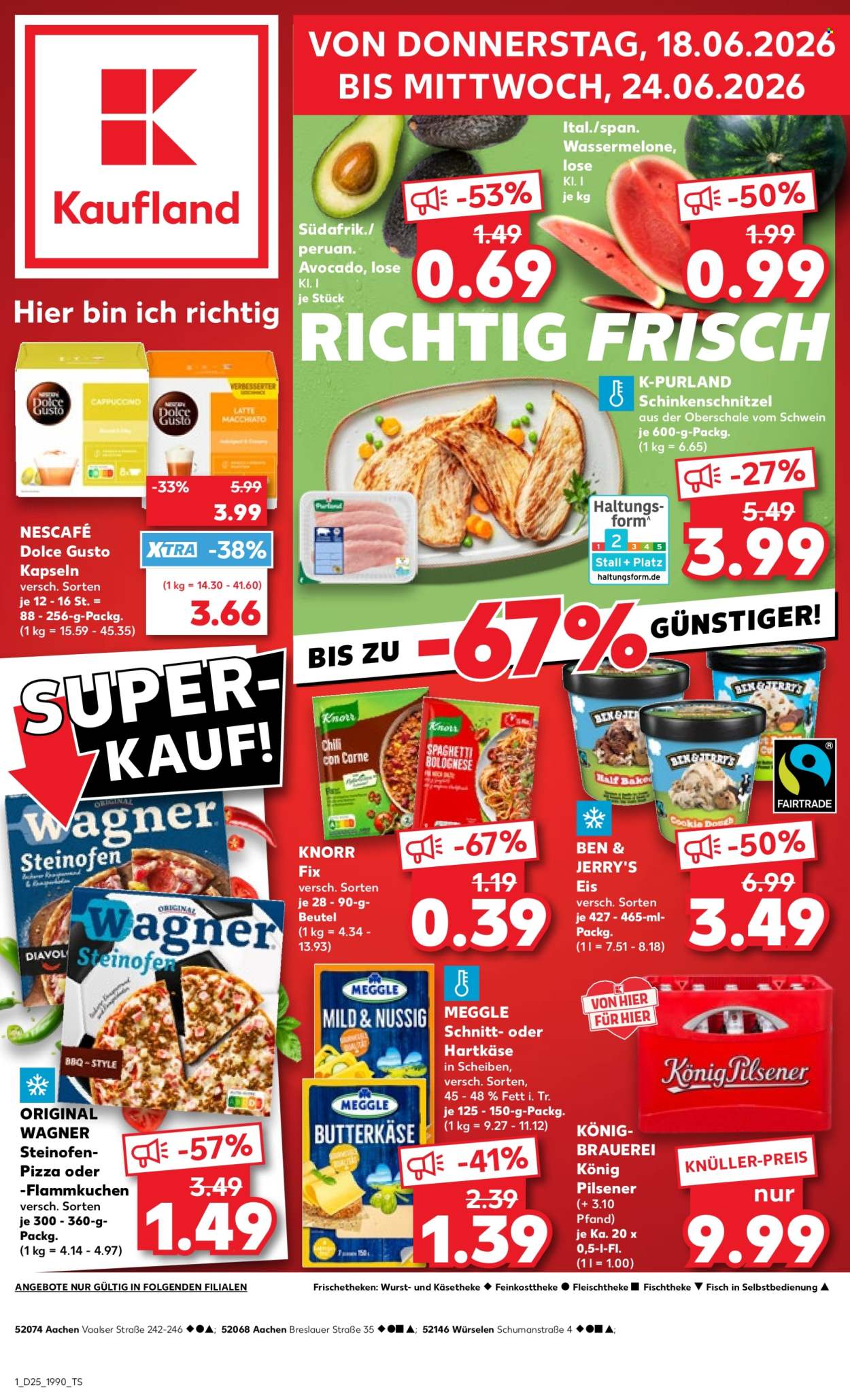 Kaufland Prospekte  - 18.06.2026 - 24.06.2026. Seite 1