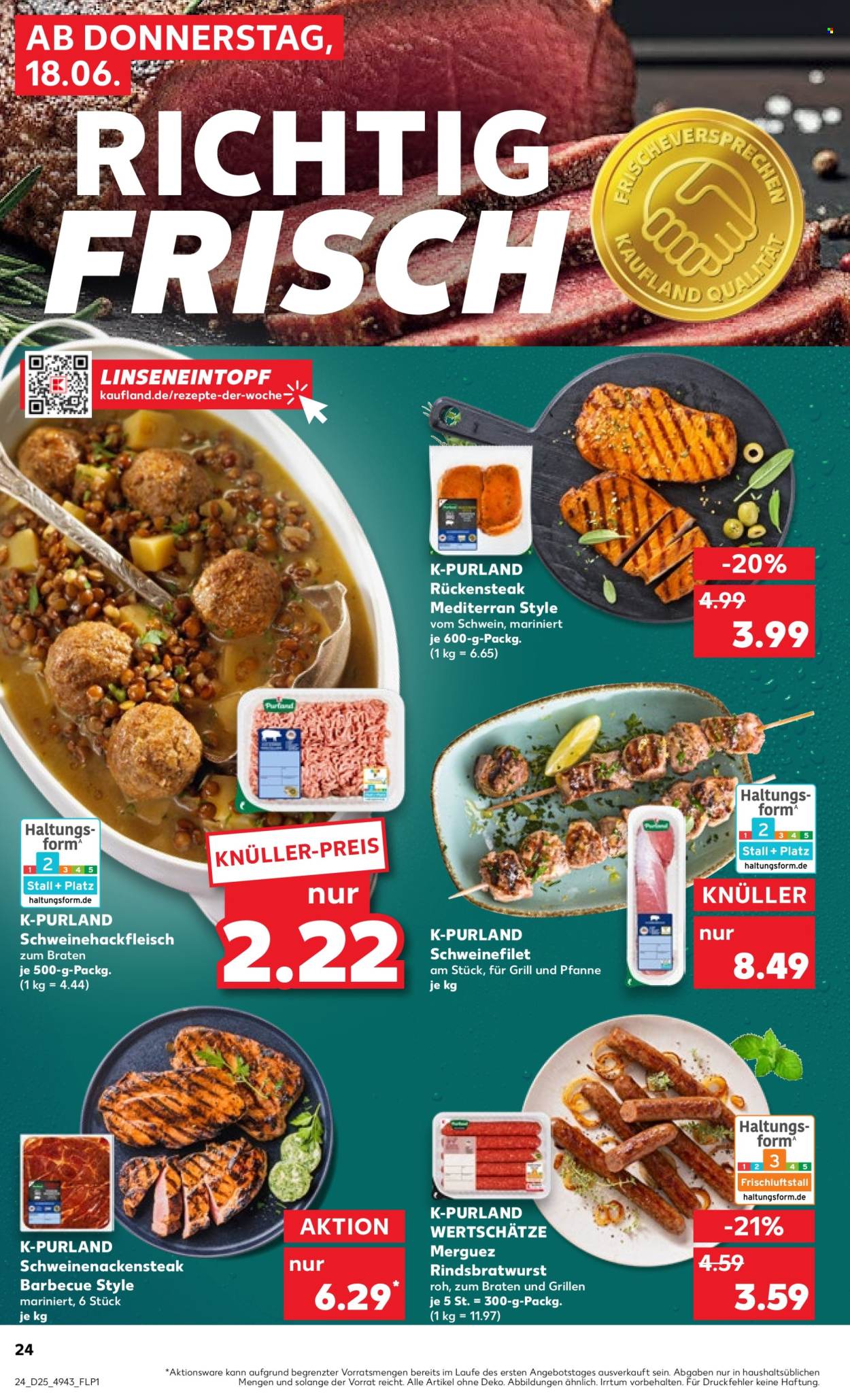 Kaufland Prospekte  - 18.06.2026 - 24.06.2026. Seite 24