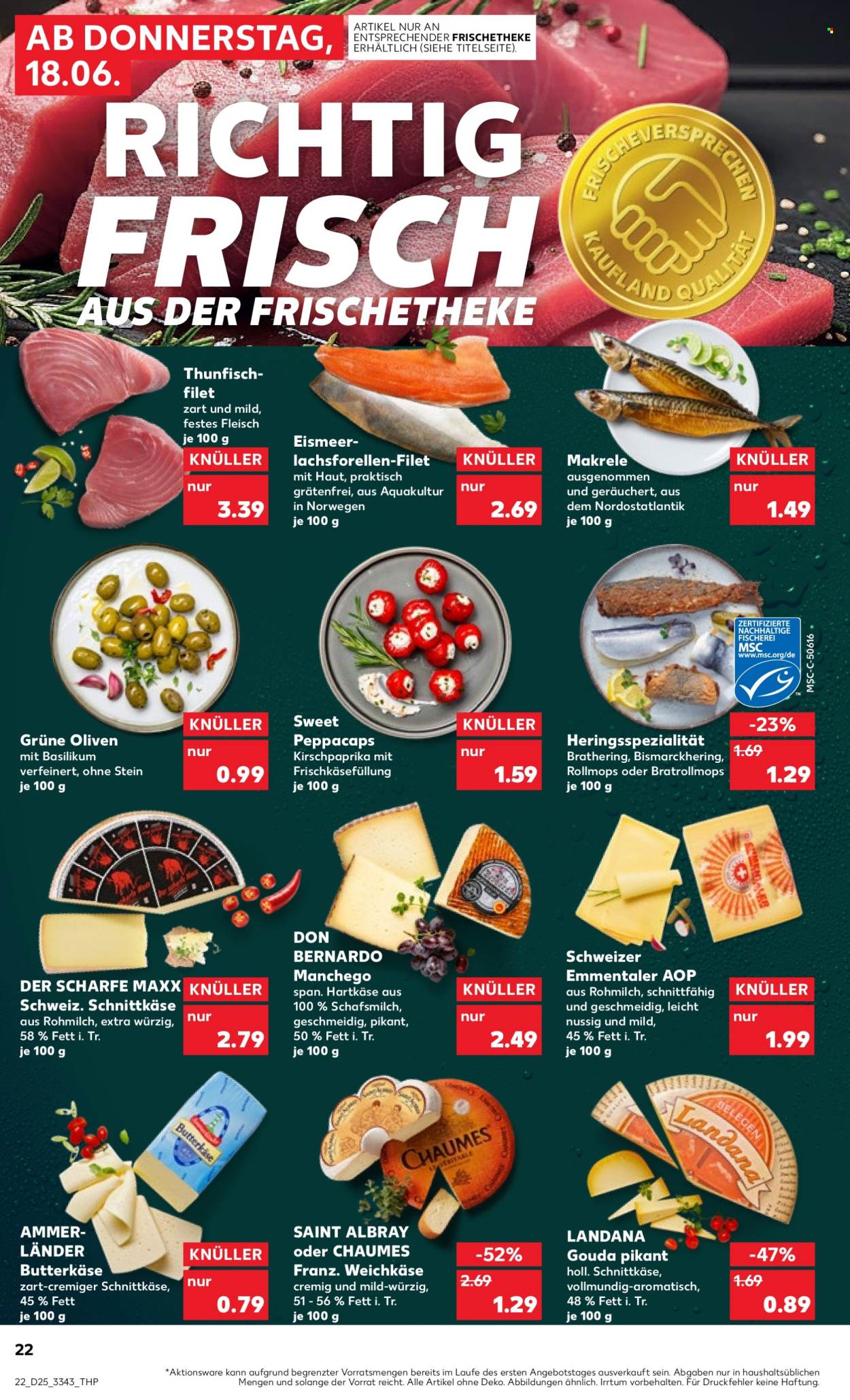 Kaufland Prospekte  - 18.06.2026 - 24.06.2026. Seite 22