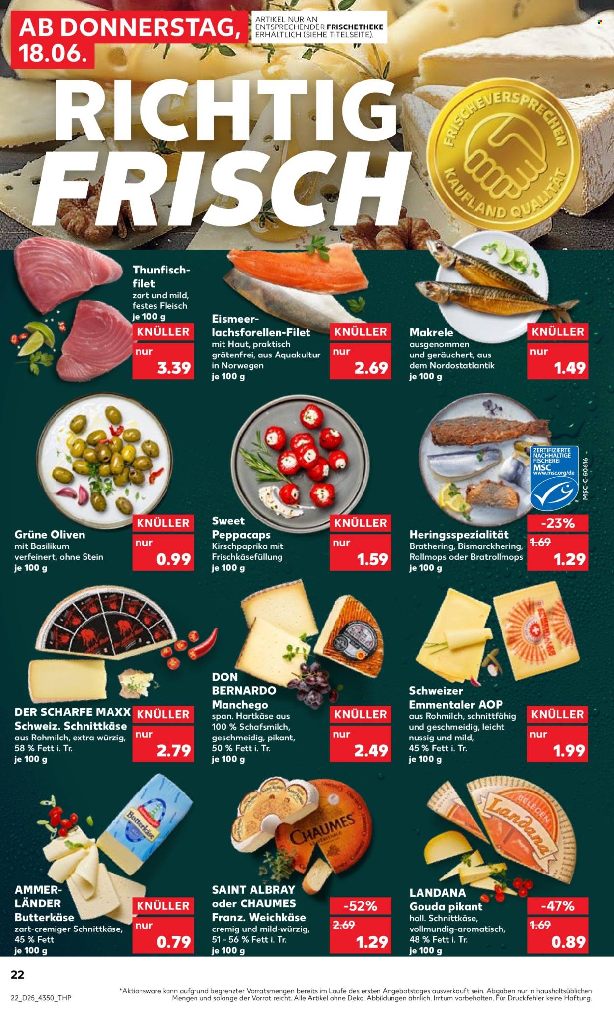 Kaufland Prospekte  - 18.06.2026 - 24.06.2026. Seite 22