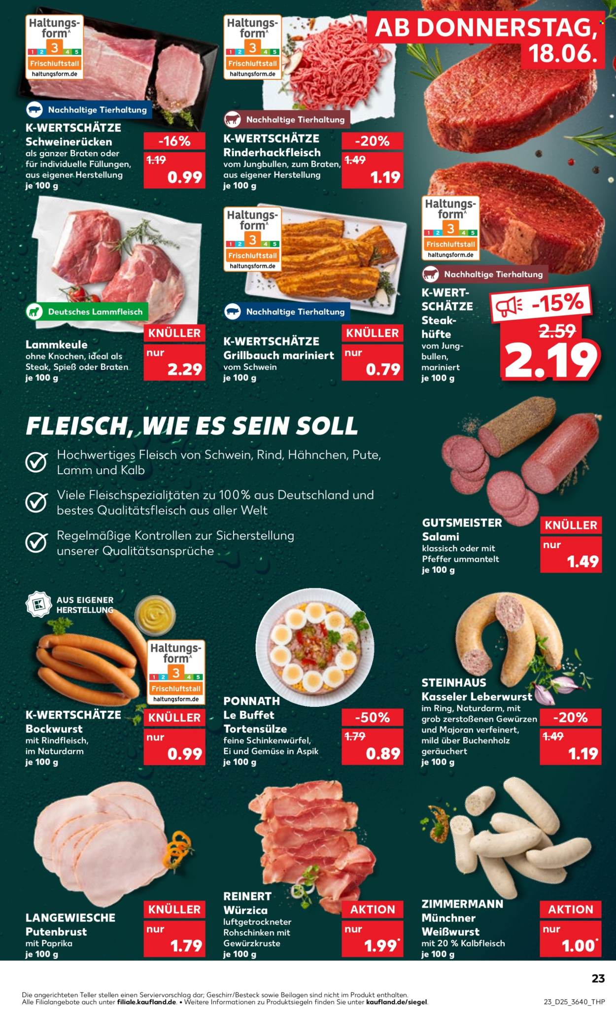 Kaufland Prospekte  - 18.06.2026 - 24.06.2026. Seite 23