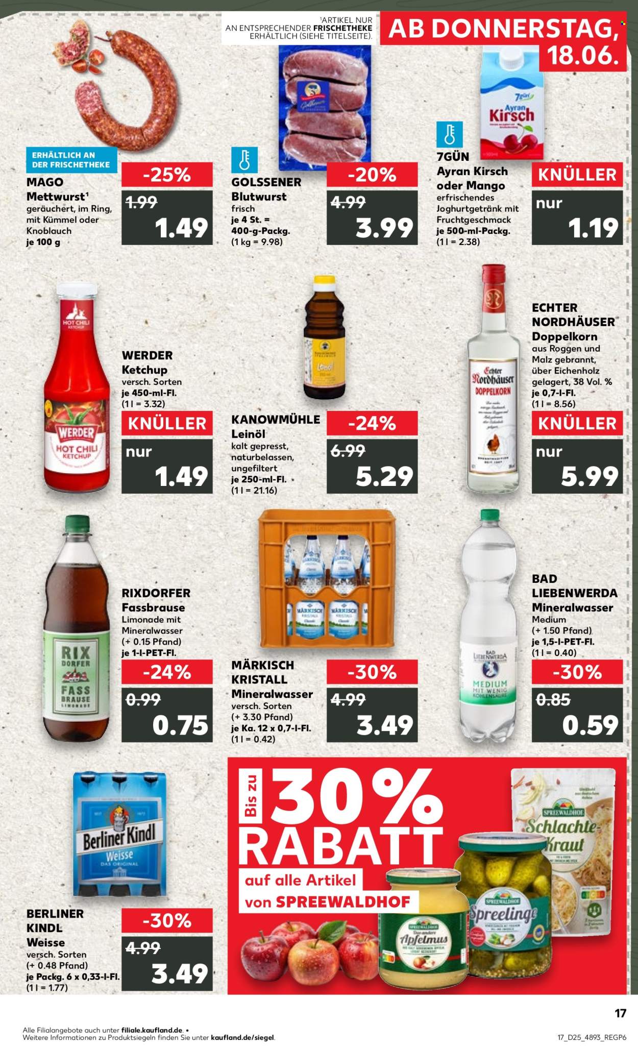 Kaufland Prospekte  - 18.06.2026 - 24.06.2026. Seite 17