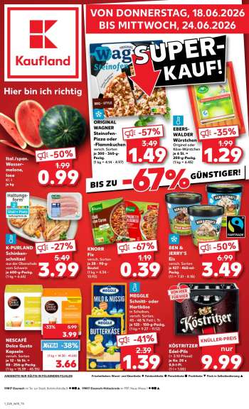 Prospekte Kaufland - 18.06.2026 - 24.06.2026.
