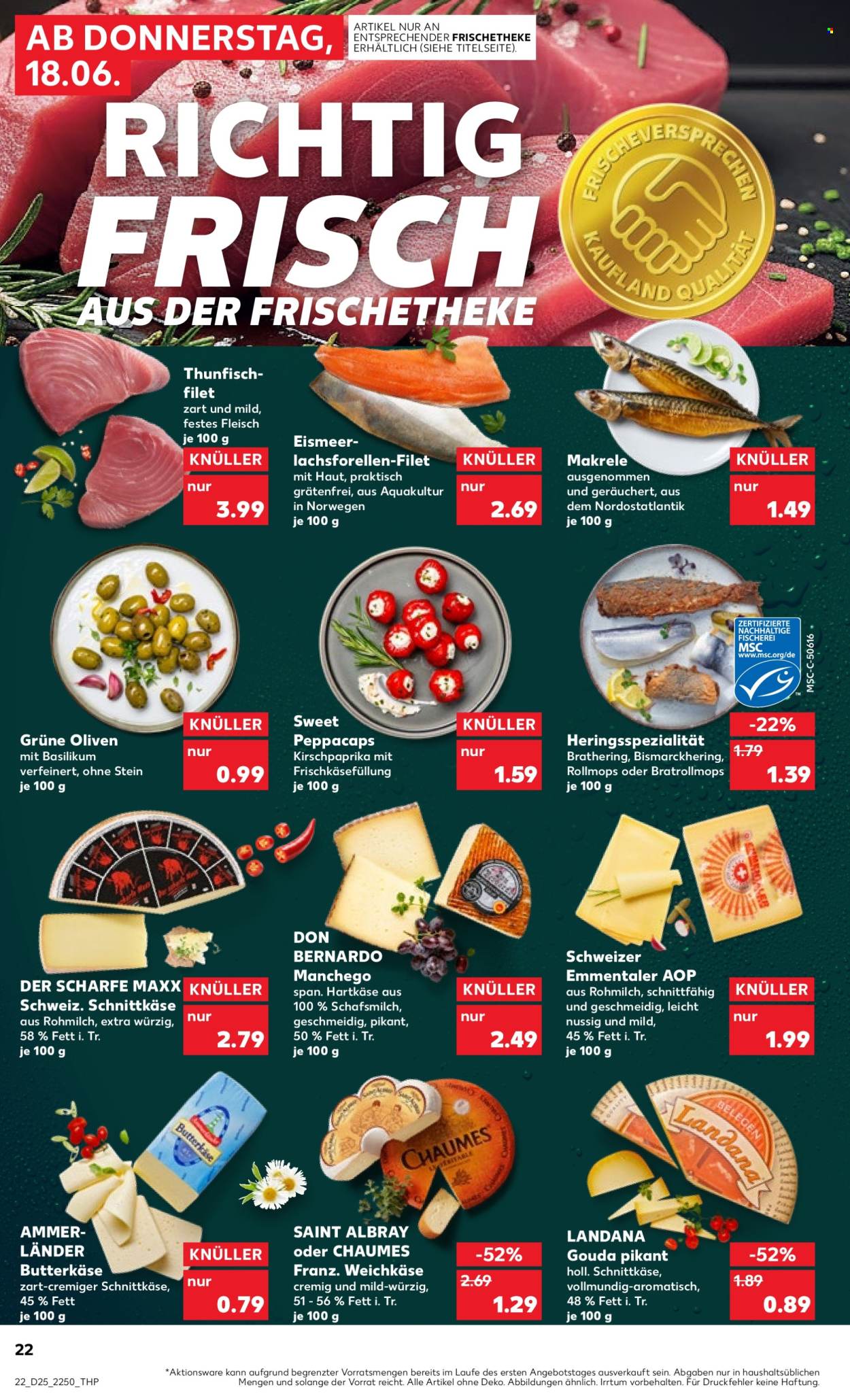 Kaufland Prospekte  - 18.06.2026 - 24.06.2026. Seite 22