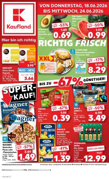 Prospekte Kaufland - 18.06.2026 - 24.06.2026.