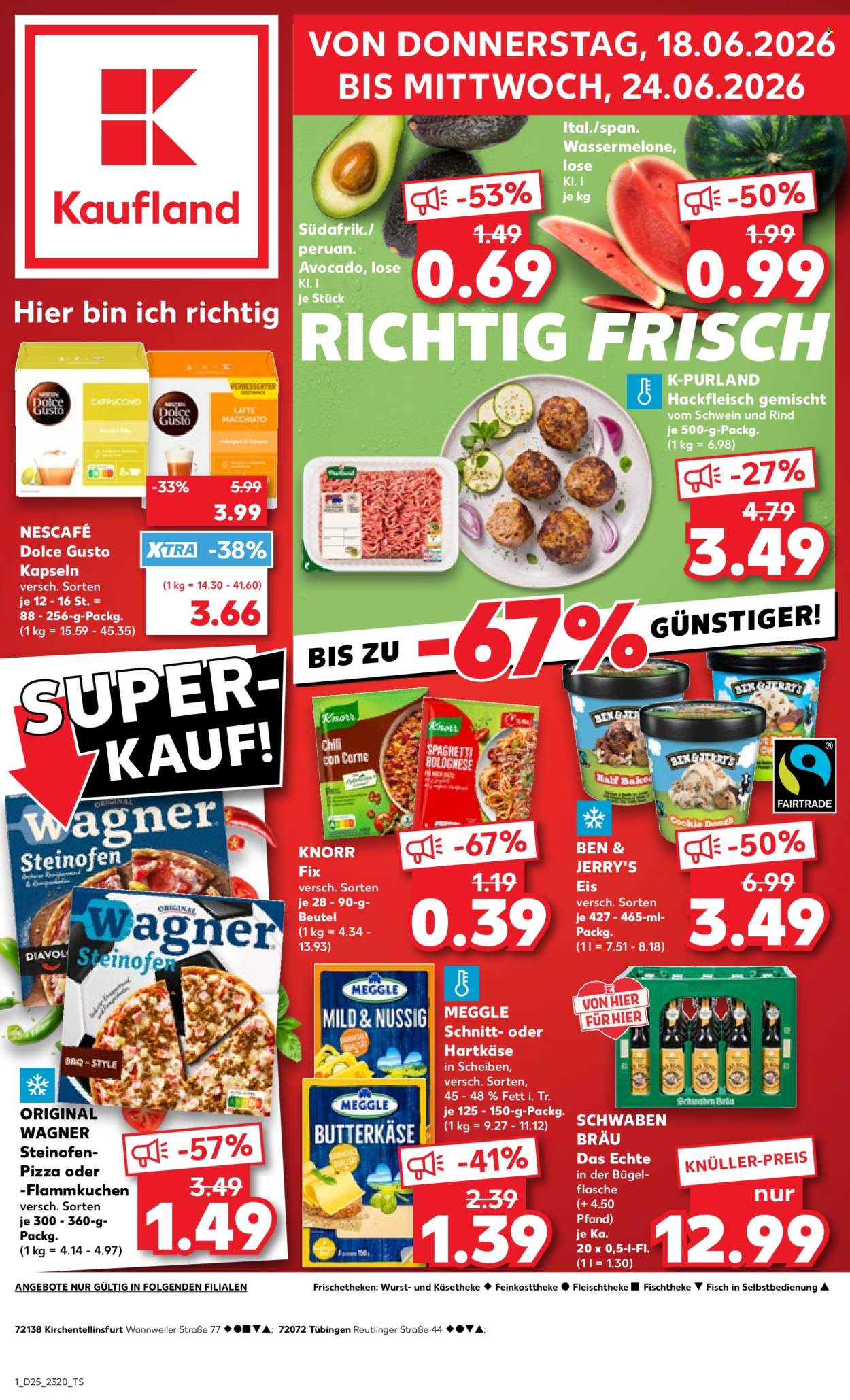 Kaufland Prospekte  - 18.06.2026 - 24.06.2026. Seite 1