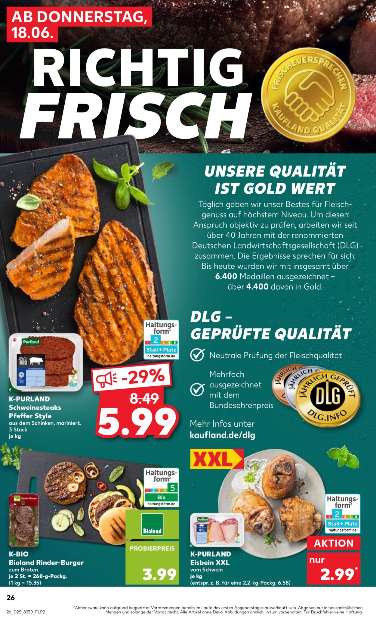 Kaufland Prospekte  - 18.06.2026 - 24.06.2026. Seite 26