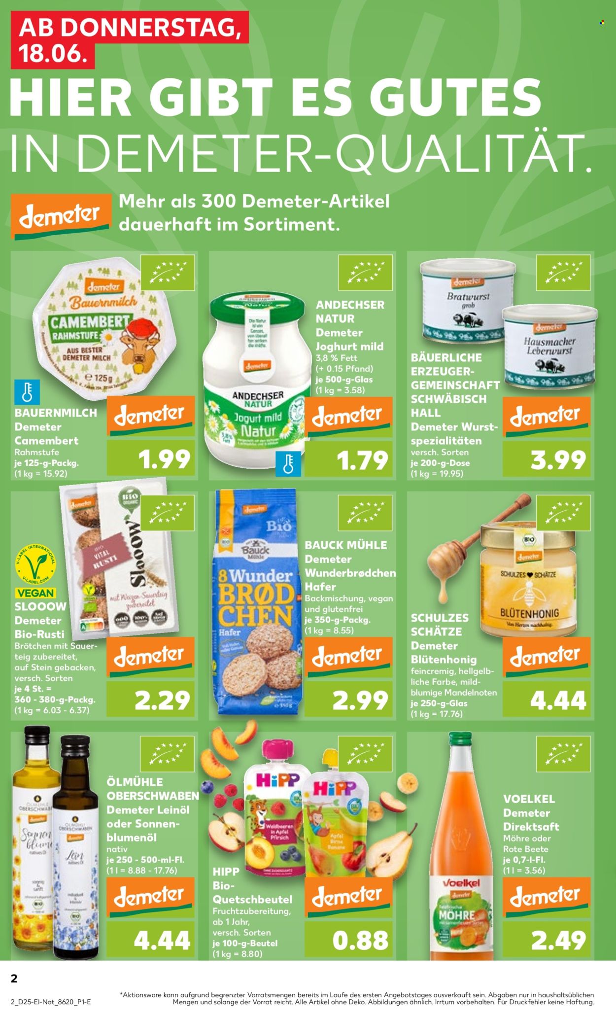 Kaufland Prospekte  - 18.06.2026 - 24.06.2026. Seite 2
