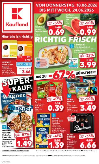 Prospekte Kaufland - 18.06.2026 - 24.06.2026.