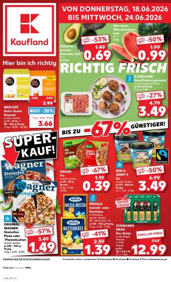 Prospekte Kaufland - 18.06.2026 - 24.06.2026.