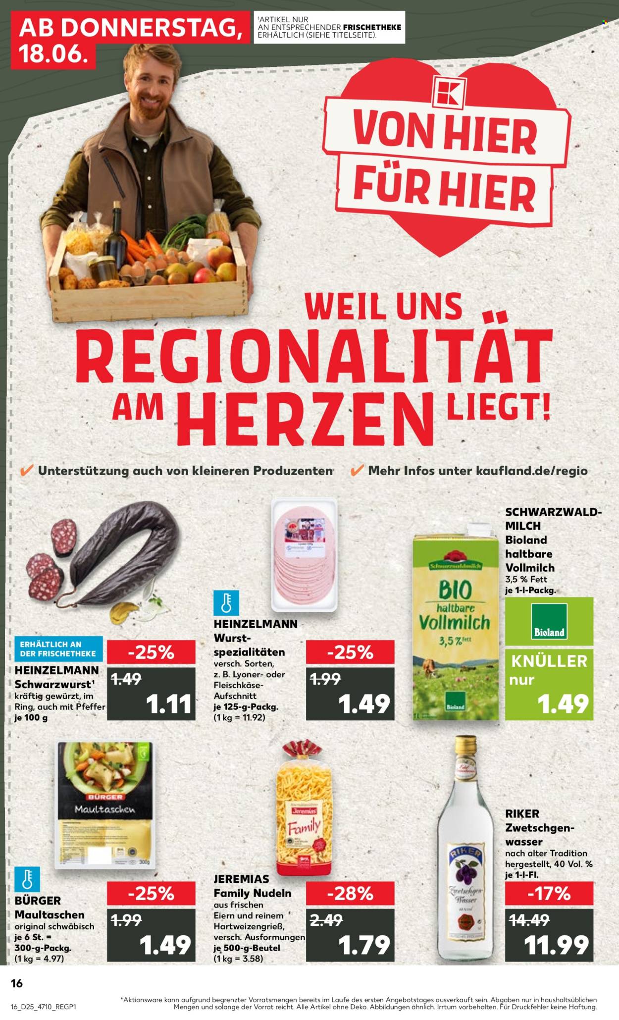 Kaufland Prospekte  - 18.06.2026 - 24.06.2026. Seite 16