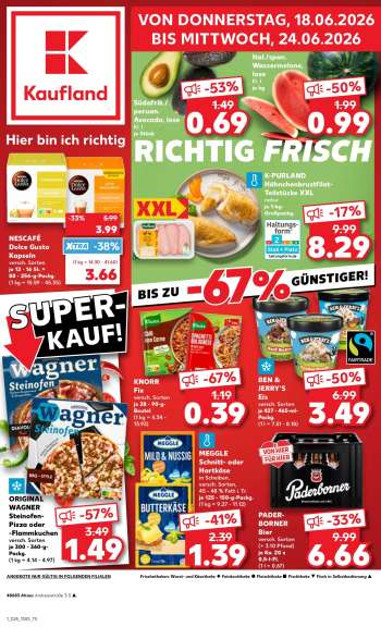 Prospekte Kaufland - 18.06.2026 - 24.06.2026.