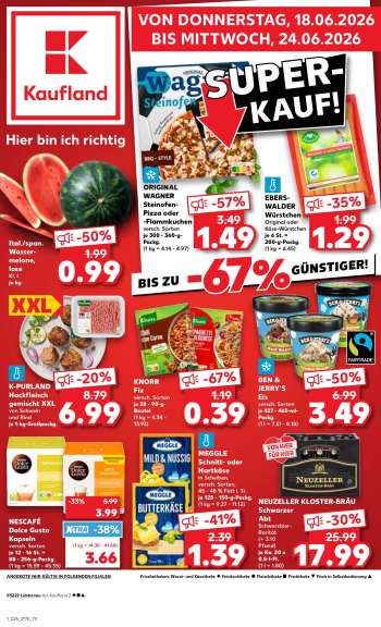 Prospekte Kaufland - 18.06.2026 - 24.06.2026.