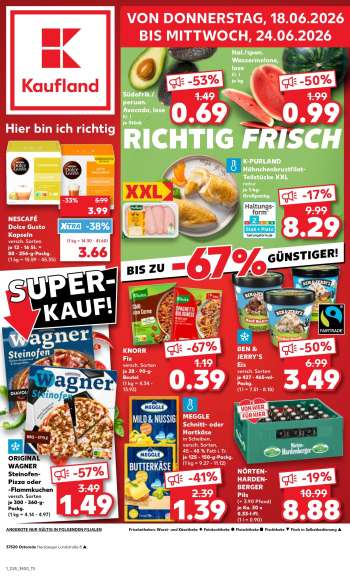 Prospekte Kaufland - 18.06.2026 - 24.06.2026.