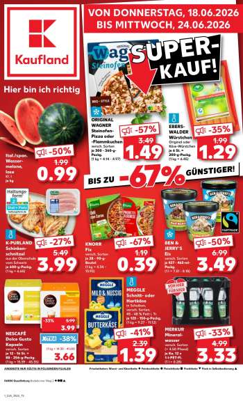 Prospekte Kaufland - 18.06.2026 - 24.06.2026.