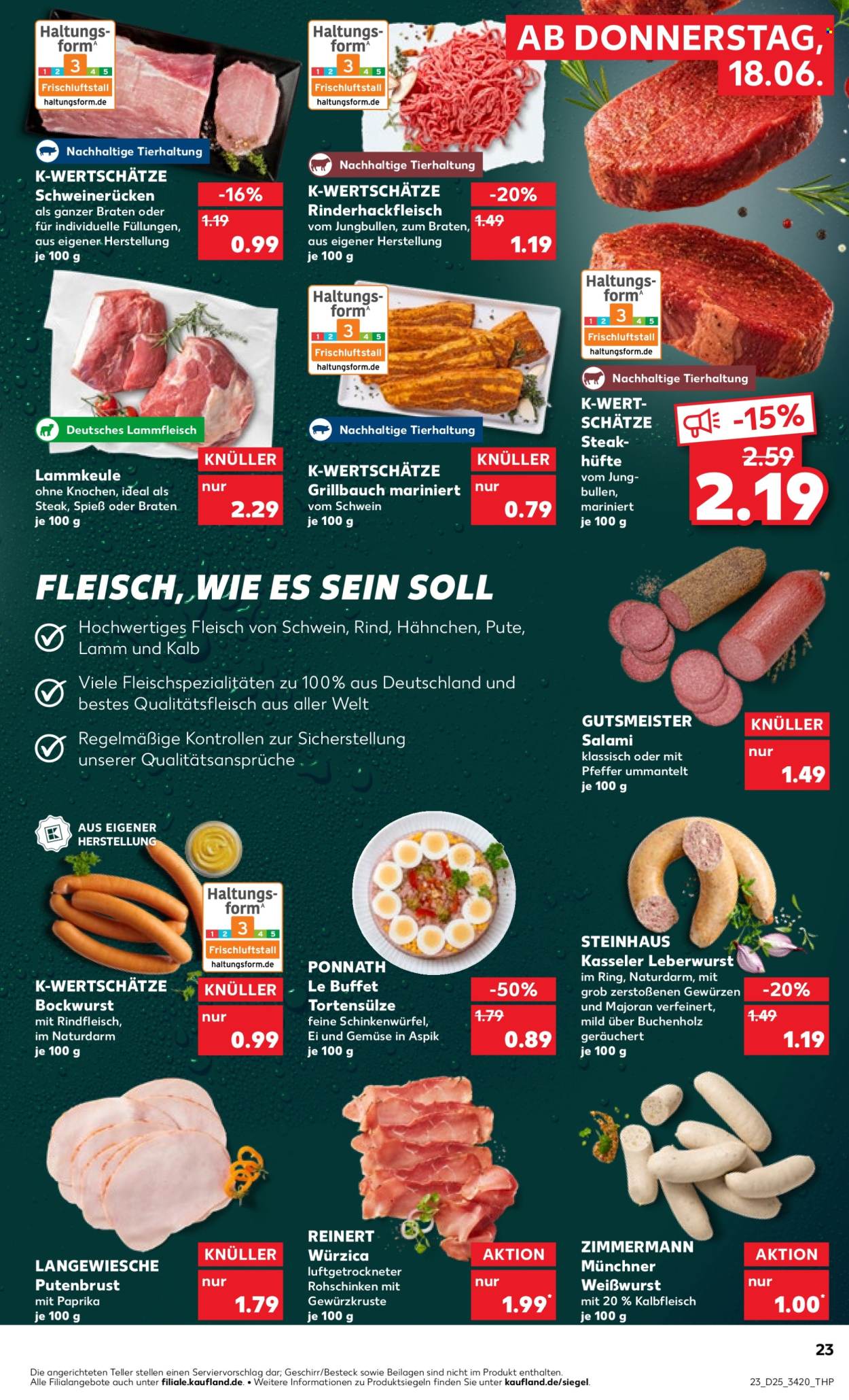 Kaufland Prospekte  - 18.06.2026 - 24.06.2026. Seite 23
