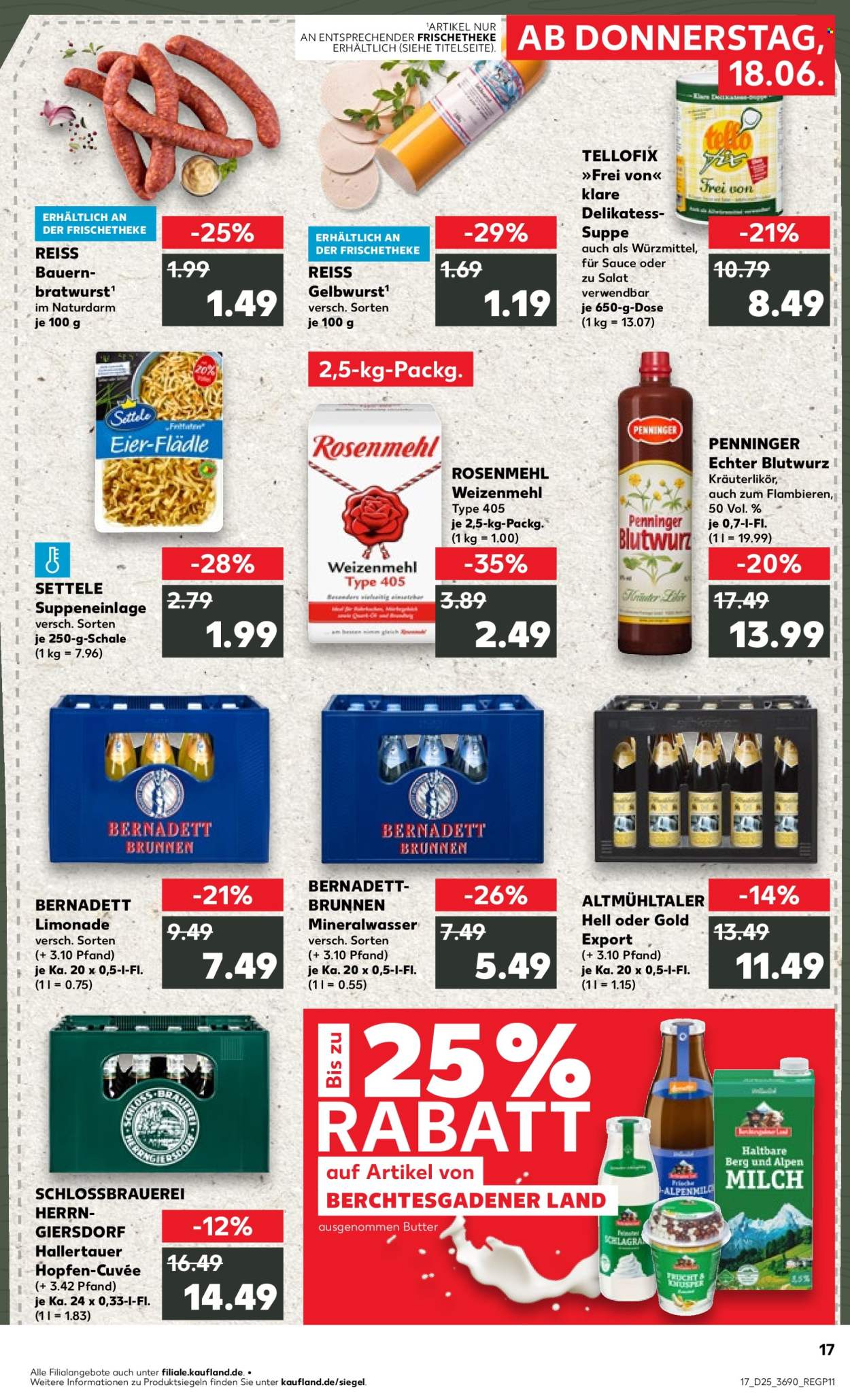 Kaufland Prospekte  - 18.06.2026 - 24.06.2026. Seite 17