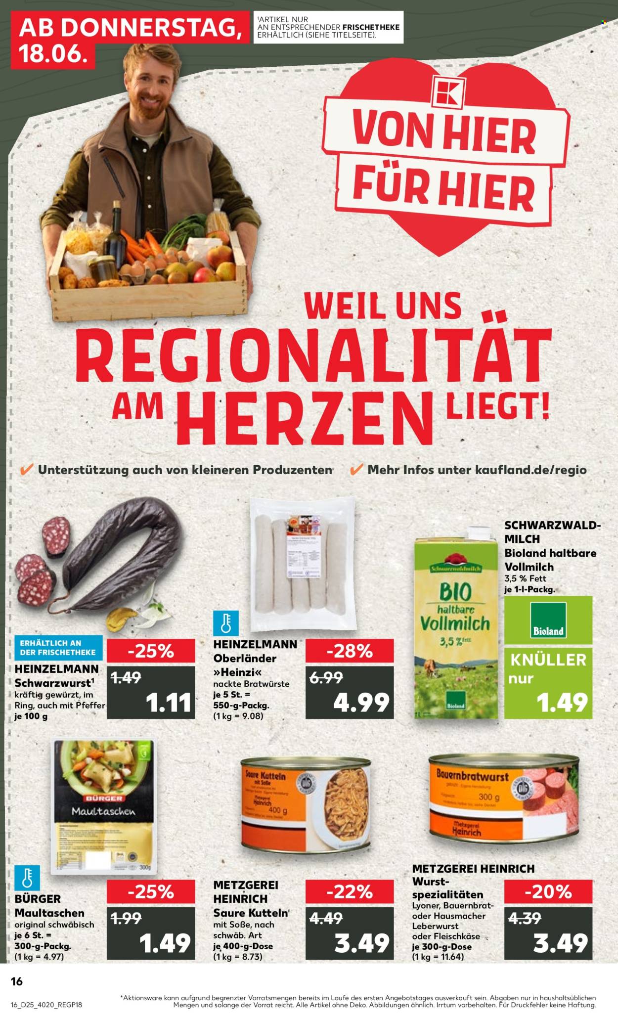 Kaufland Prospekte  - 18.06.2026 - 24.06.2026. Seite 16