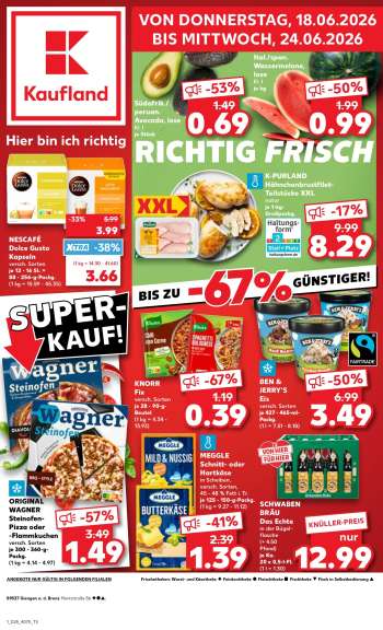 Prospekte Kaufland - 18.06.2026 - 24.06.2026.