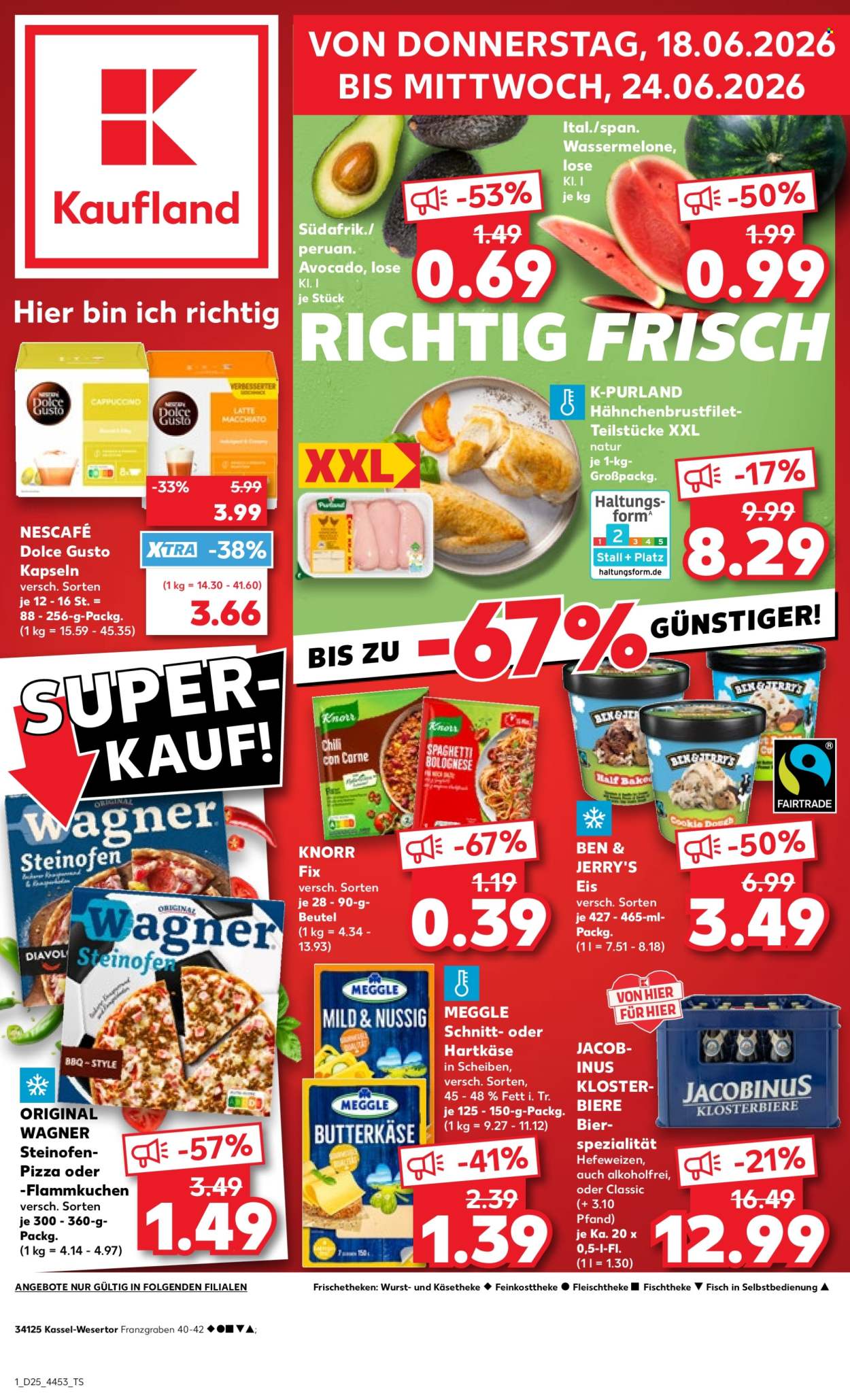 Kaufland Prospekte  - 18.06.2026 - 24.06.2026. Seite 1