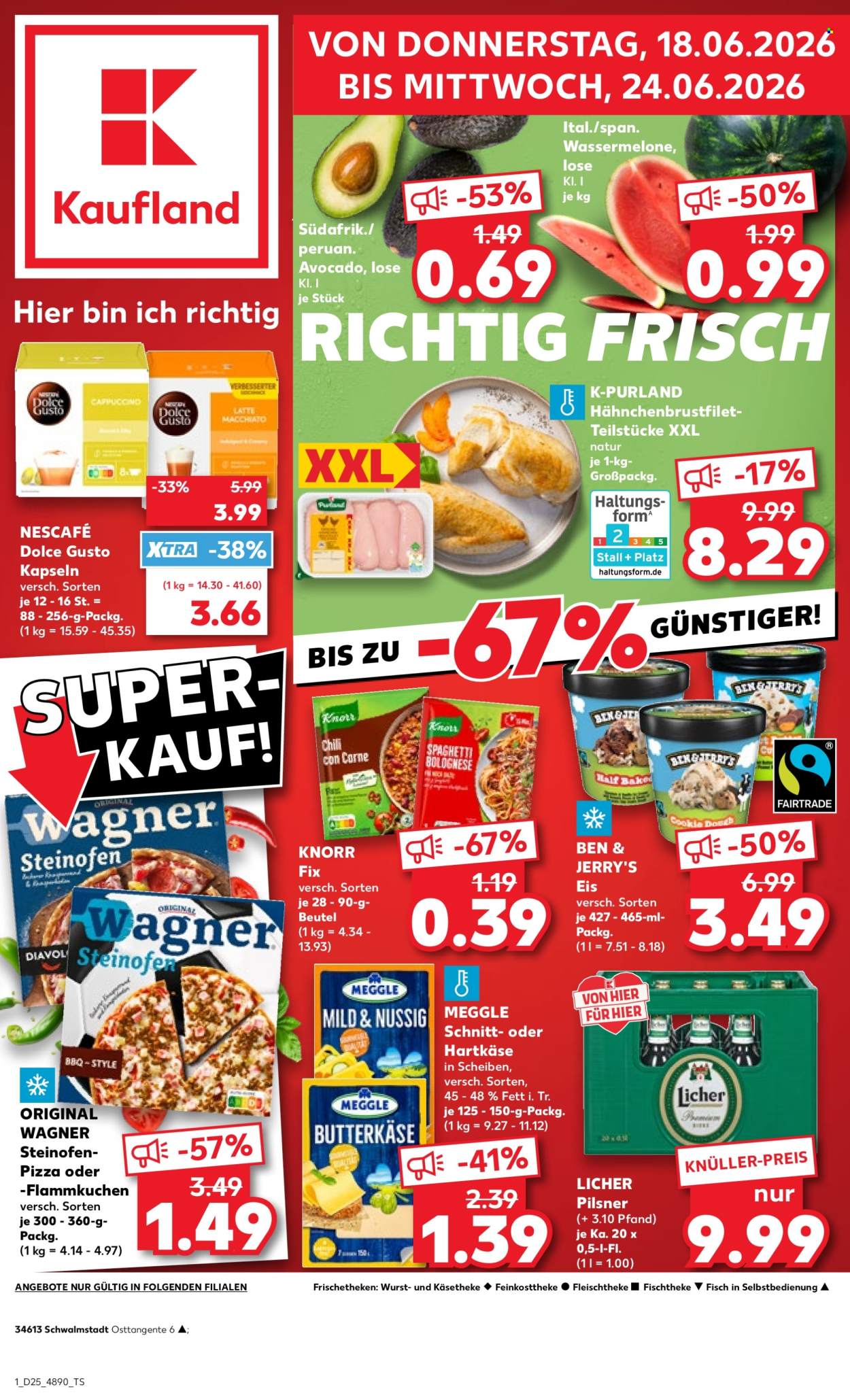 Kaufland Prospekte  - 18.06.2026 - 24.06.2026. Seite 1