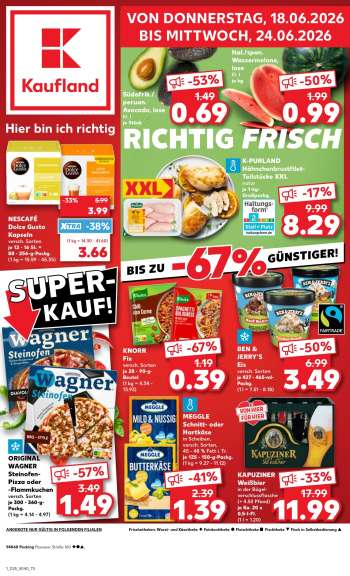 Prospekte Kaufland - 18.06.2026 - 24.06.2026.