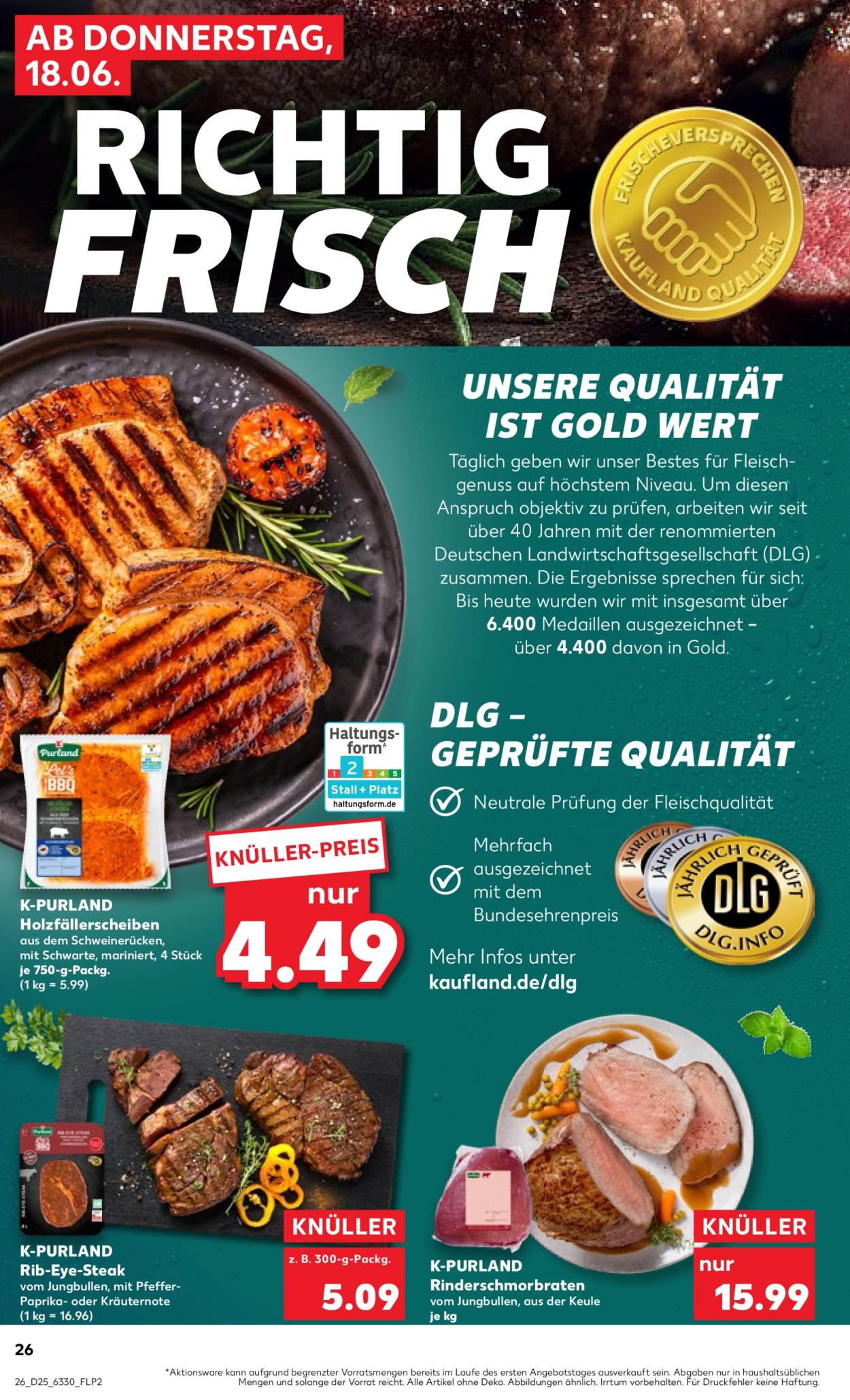 Kaufland Prospekte  - 18.06.2026 - 24.06.2026. Seite 26