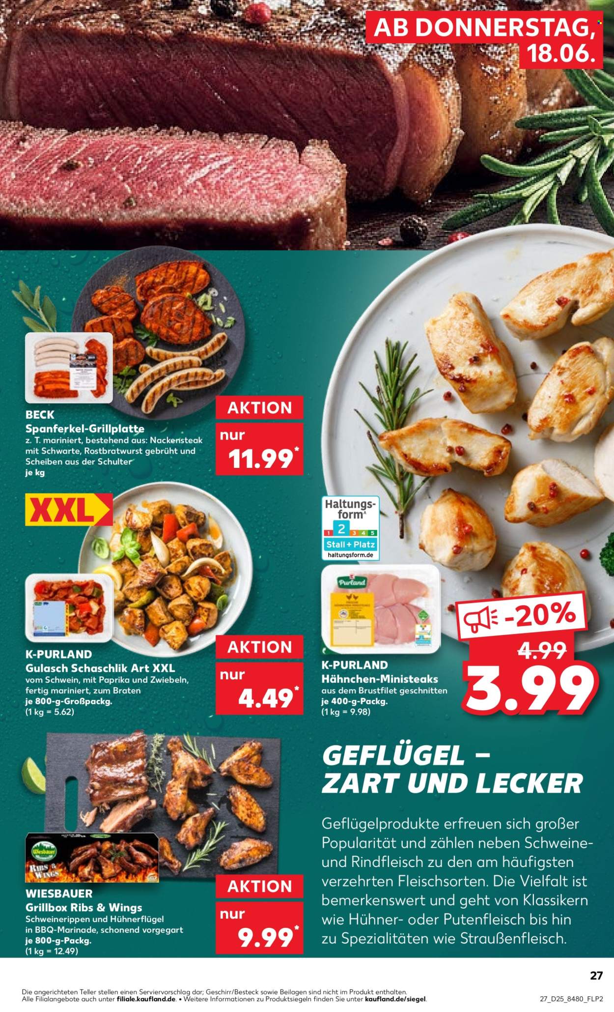 Kaufland Prospekte  - 18.06.2026 - 24.06.2026. Seite 27