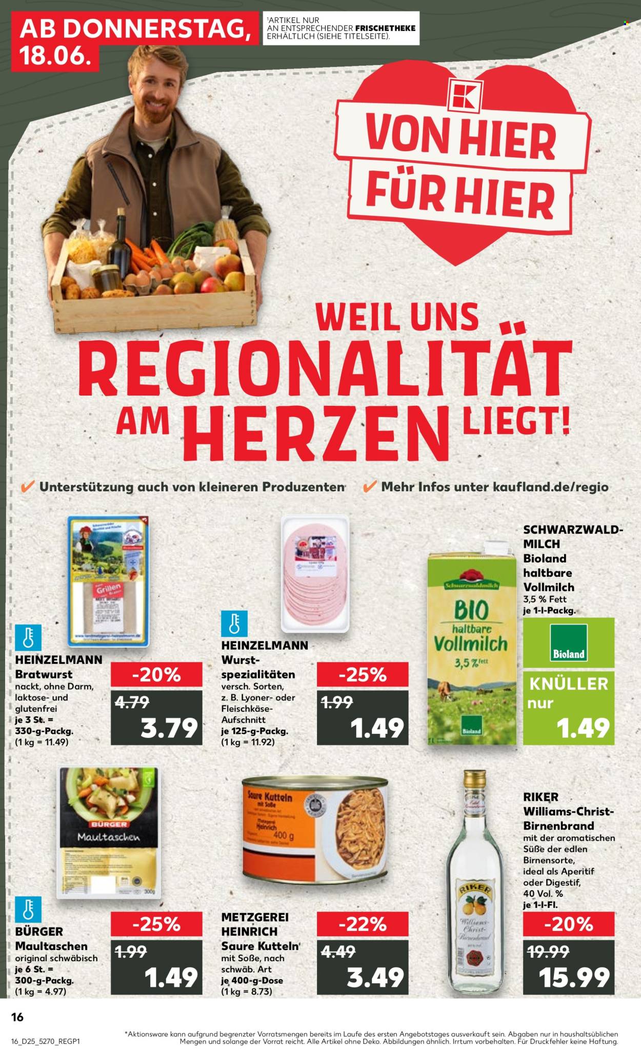 Kaufland Prospekte  - 18.06.2026 - 24.06.2026. Seite 16