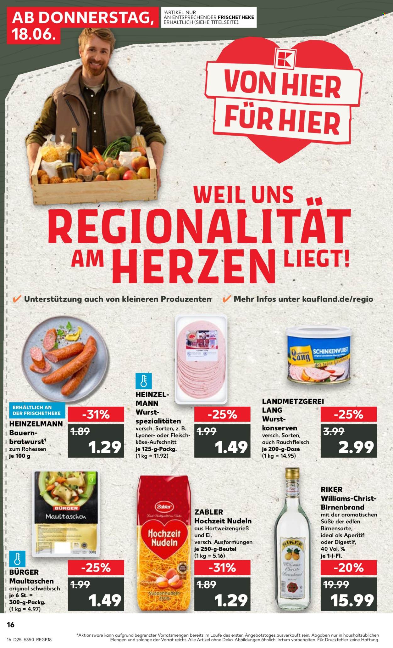 Kaufland Prospekte  - 18.06.2026 - 24.06.2026. Seite 16