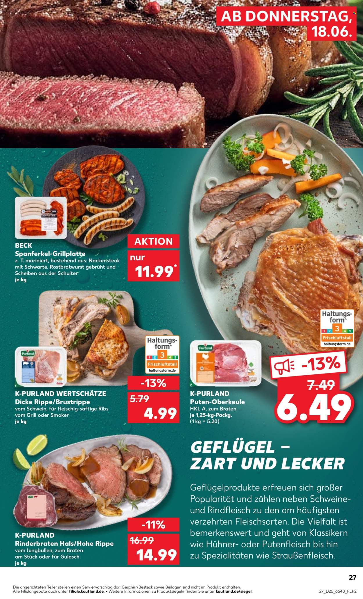 Kaufland Prospekte  - 18.06.2026 - 24.06.2026. Seite 27