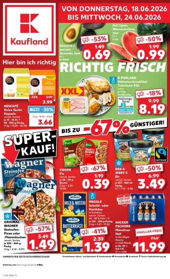 Prospekte Kaufland - 18.06.2026 - 24.06.2026.