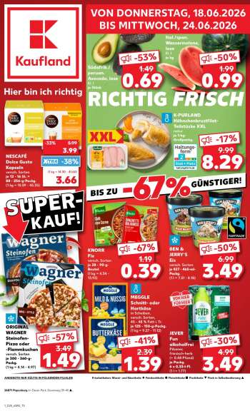 Prospekte Kaufland - 18.06.2026 - 24.06.2026.