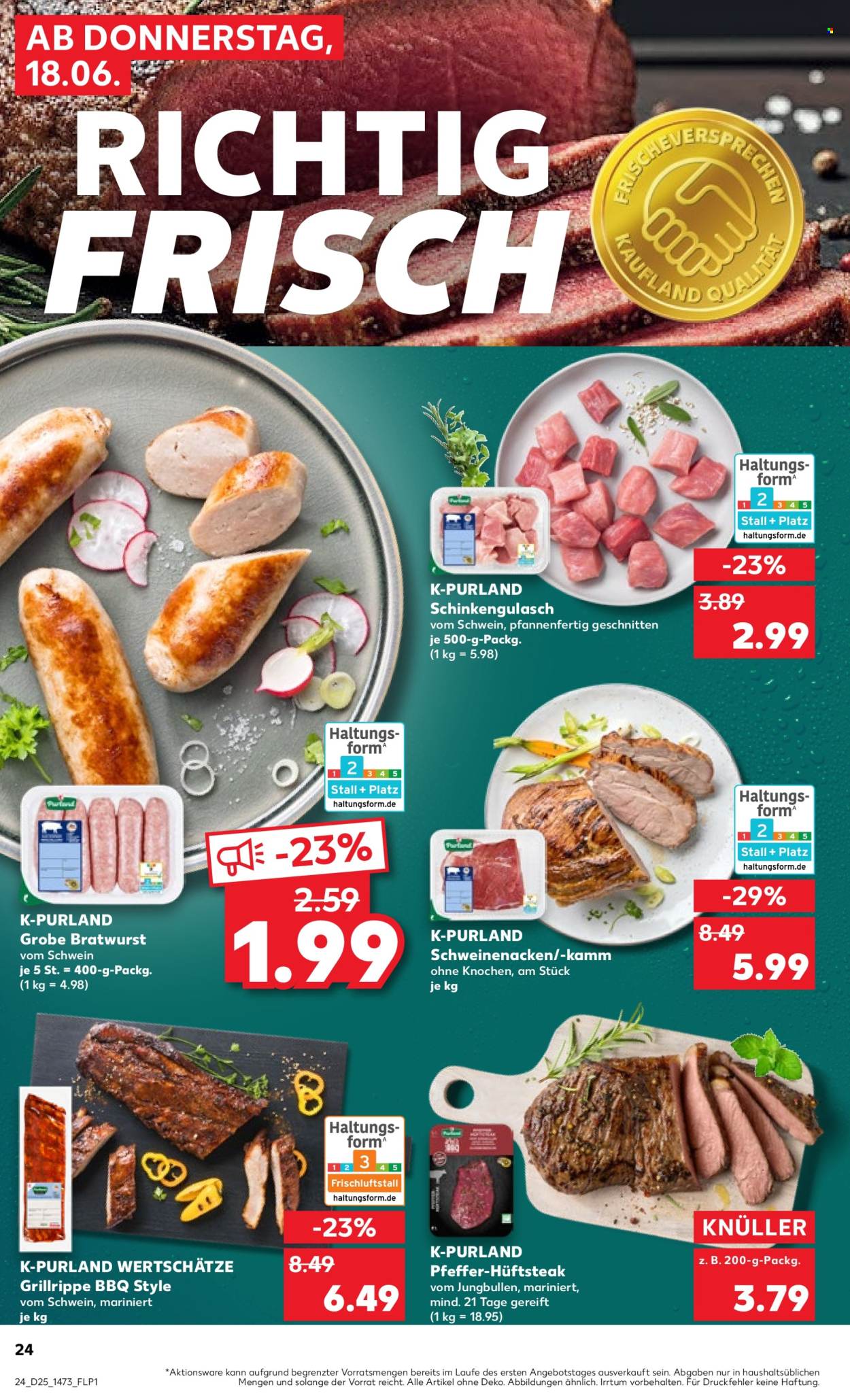 Kaufland Prospekte  - 18.06.2026 - 24.06.2026. Seite 24