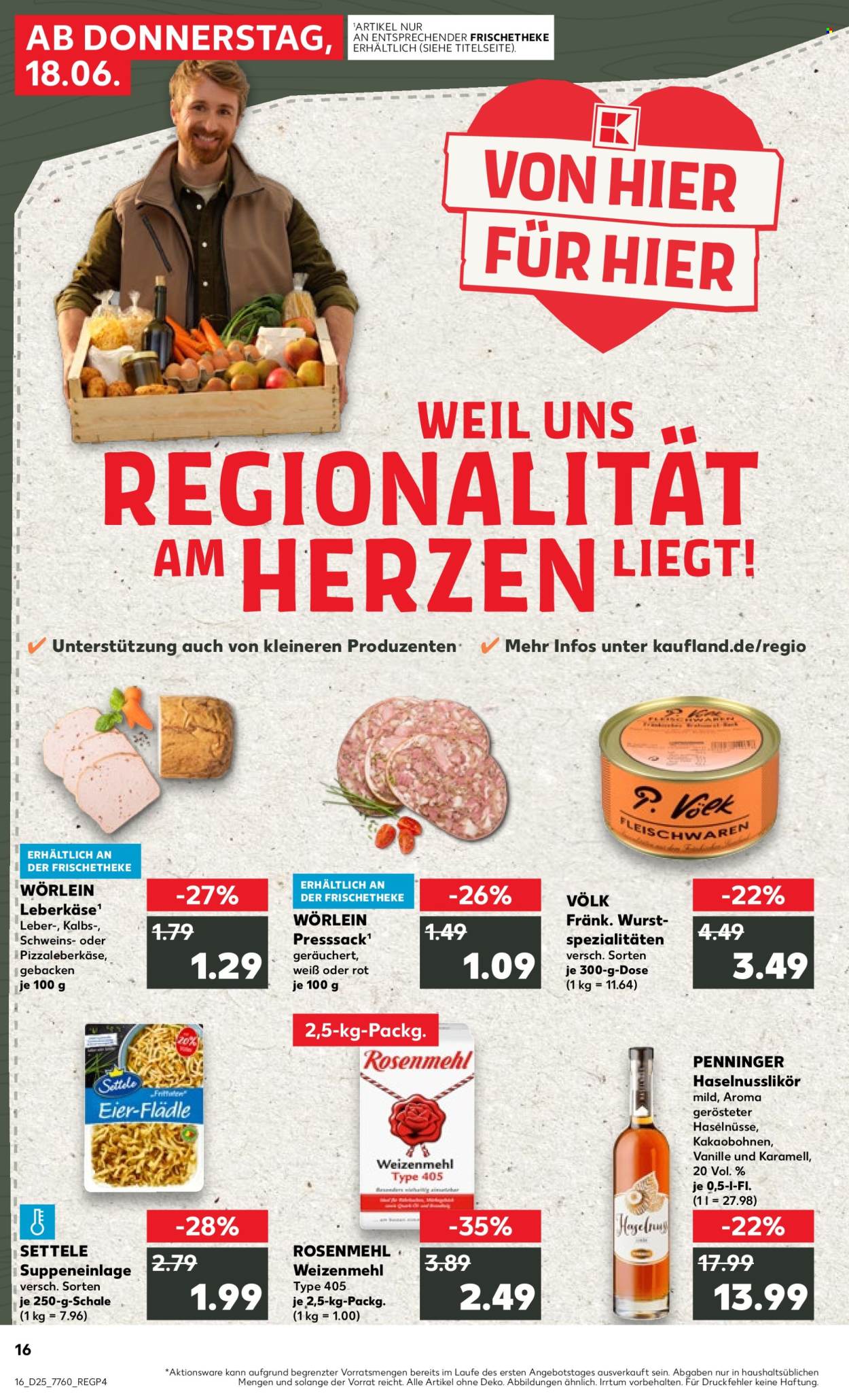 Kaufland Prospekte  - 18.06.2026 - 24.06.2026. Seite 16