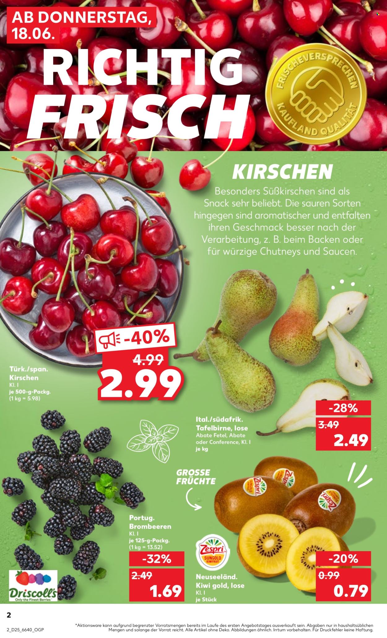 Kaufland Prospekte  - 18.06.2026 - 24.06.2026. Seite 2