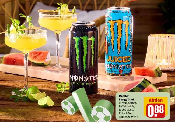 Monster energy drink