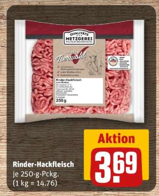 Rinder-Hackfleisch