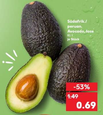 Südafrik./peruan. Avocado, lose