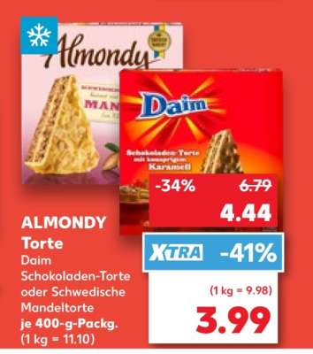 ALMONDY Torte