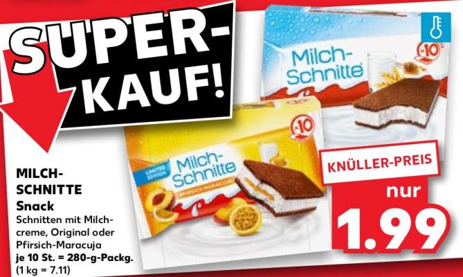 MILCH-SCHNITTE Snack