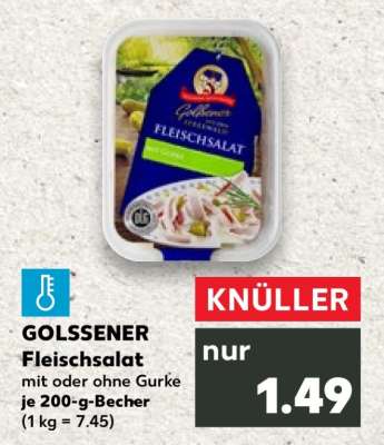 GOLSSENER Fleischsalat
