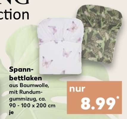 Spannbettlaken