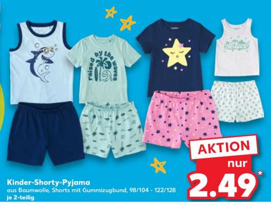 Kinder Shorty Pyjama