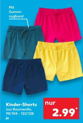 Kinder-Shorts