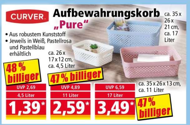 Aufbewahrungskorb „Pure“