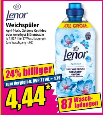 Lenor Weichspüler