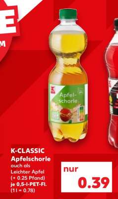 K-CLASSIC Apfelschorle
