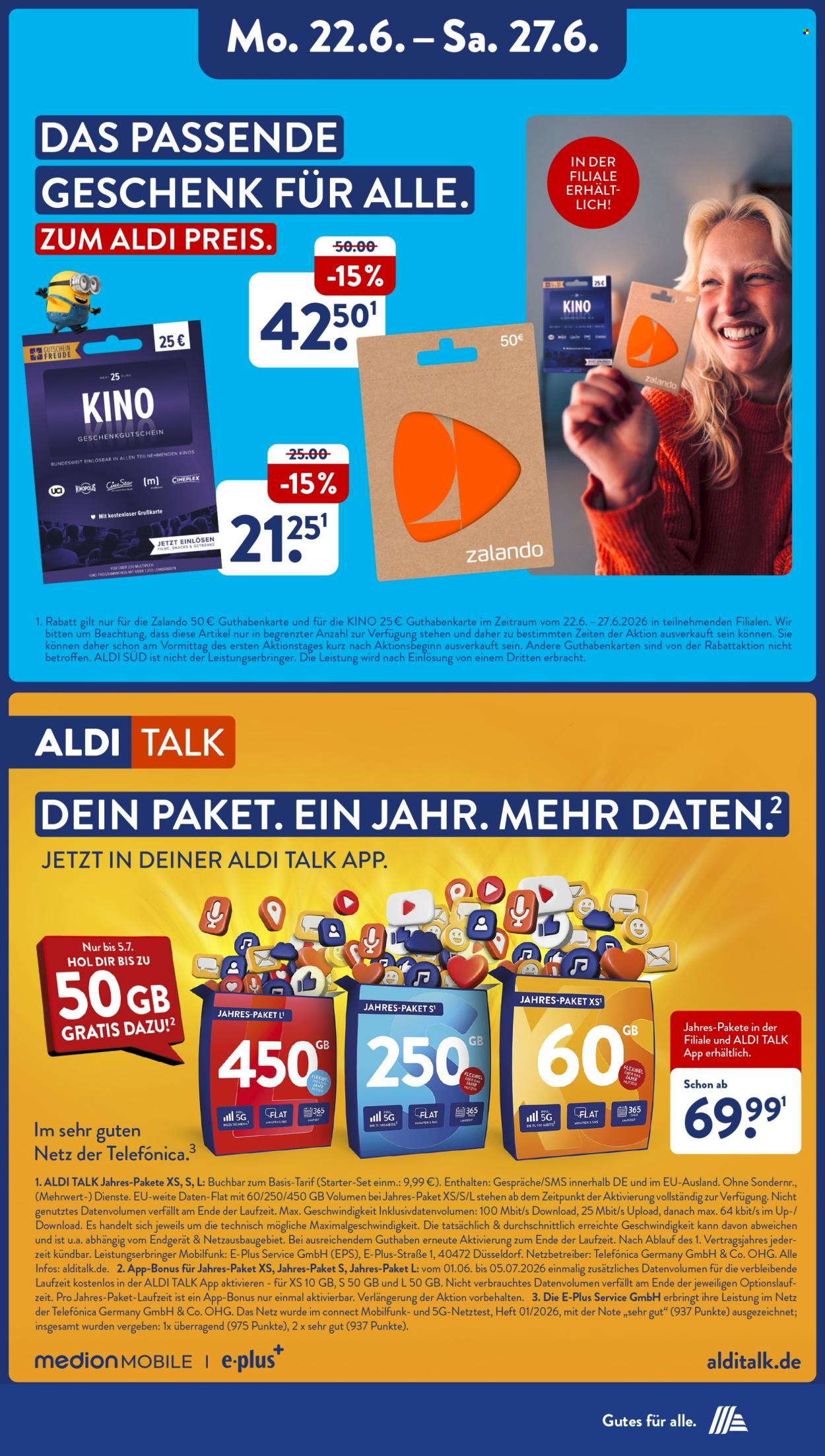 ALDI SÜD Prospekte  - 22.06.2026 - 27.06.2026. Seite 31